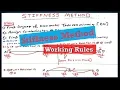 Stiffness Method Working Rules Direct Stiffness Method