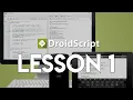 DROIDSCRIPT LESSON 1 Html page and Apk Builder