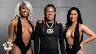6IX9INE - THIN ICE (Remix) ft. Megan Thee Stallion, Cardi B (RapKing Music Video)