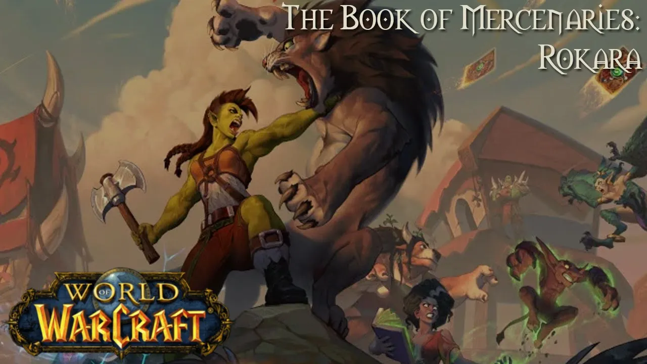 World of Warcraft (Longplay/Lore) - 00617: The Book of Mercenaries - Rokara (Hearthstone)
