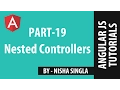AngularJS Tutorial 19 - Nested Controllers