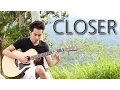 Download Lagu Closer - The Chainsmokers ft. Halsey (fingerstyle guitar cover + tabs)