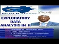 Exploratory Data Analysis In R Ekiti R-Users Group