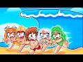 Download Lagu Escape The Roblox TSUNAMI With My CRAZY FAN GIRLS...