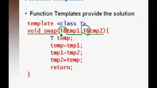 Function Templates in C