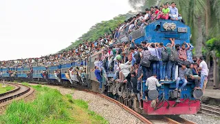 Riding Most Extreme Passenger Train of Bangladesh