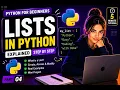 Stop Struggling with Python Lists Learn Them in 5 Minutes Part 4