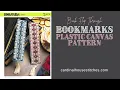 Bookmarks Plastic Canvas Pattern Book Flip Through