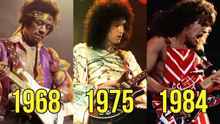 Greatest Guitar Solo Every Year 1965-2024