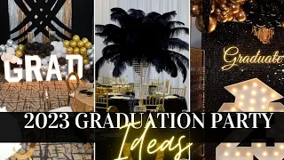 2023 GRADUATION PARTY IDEAS DIY BACKDROP EVENT PLANNING LIVING LUXURIOUSLY FOR LESS