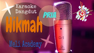 Download Karaoke Hikmah - Meli LIDA Nada Pria (Karaoke Dangdut Lirik Tanpa Vocal) MP3