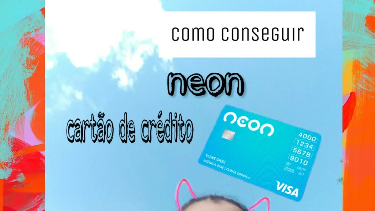 CARTÃO DE CRÉDITO E DEBÍTO VEM COM A NEON