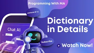 Learn Python Dictionary in Details Urdu and Hindi Beginner Friendly
