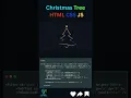 Amazing Christmas Tree with HTML CSS JS Web Dev Magic