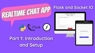 RealTime Chat App Using Flask and Socket IO Python Part 1 - Introduction and Setup