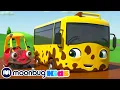 Wasstraat - Buster \u0026 Cozy | Moonbug Kids Nederlands - Kindertekenfilms en Liedjes