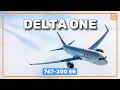 Delta One Business Class Review Boeing 767-300