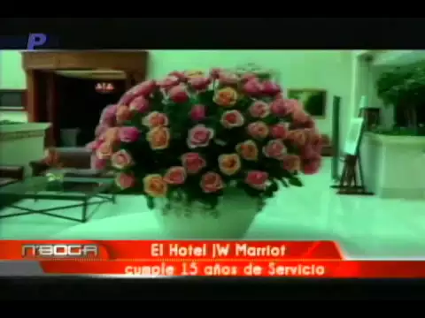 El Hotel JW Marriot cumple 15 años de servicio