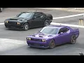 Lagu Dodge Demon vs Redeye Hellcat - drag racing of modern muscle cars