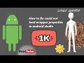 how to fix could not load wrapper properties in android studio just follow the 3 steps