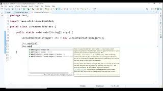 11 JAVA LinkedHashSet