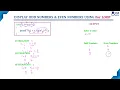 for loop Example2 - Display Odd Even Loop Control Statement Lec 69 C Programming Tutorials