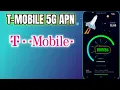 T-Mobile 5G APN Settings T-Mobile apn settings