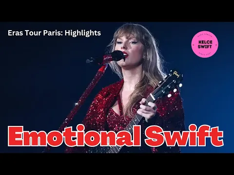 Download MP3 Taylor Swift gets EMOTIONAL as she delivers her FINAL MESSAGE to Paris during the Finale of Eras