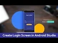 Create beautiful Login Screen in Android App Android Studio