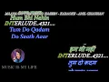 Lagu Mana Ho Tum Behad Haseen - Karaoke With Scrolling Lyrics Eng. \u0026 हिंदी