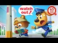 Download Lagu Focus on the Road | Road Safety | Kids Safety Tips | Cartoons for Kids | Sheriff Labrador
