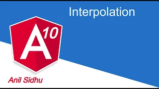 Angular 10 tutorial Interpolation