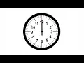 12-Hour Analog Clock with Tick-Tock Classic Stopwatch without Alarm The Timer