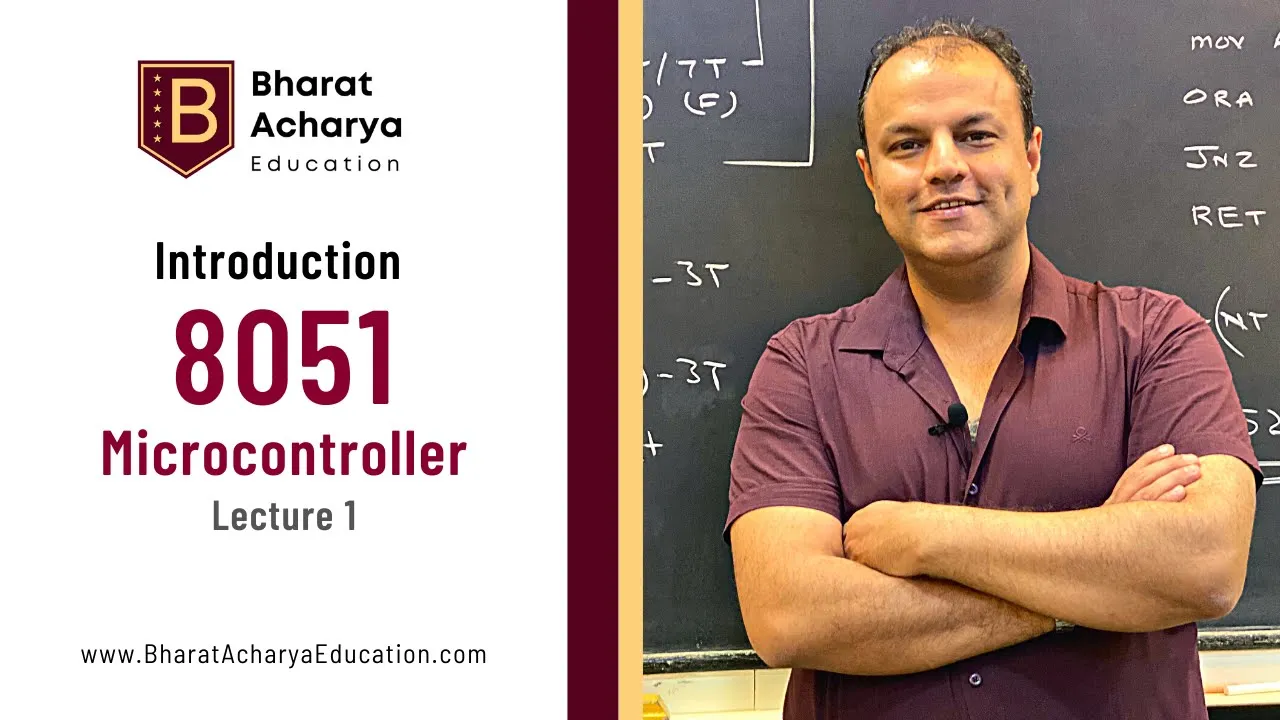 Introduction to 8051 Microcontroller | Part 1 | Bharat Acharya Education