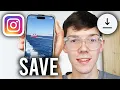 How To Download Instagram s and Reels - Step By Step