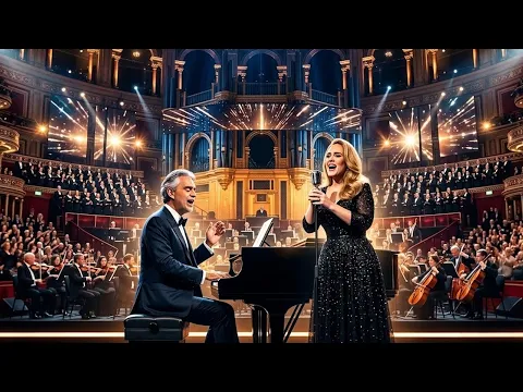 2026 Epic Opera Pop Cinematic Blend 💃🏻| Starlit Promise - Andrea Bocelli x Adele