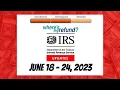 IRS Weekly Tax Transcript and Refund Updates June 18 to June 24 2023