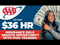 AAA Is Hiring Get Paid 5 AAA INSURANCE REMOTE JOBS ONLINE JOBS
