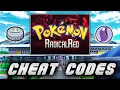 Pokemon Radical Red Cheat Codes All Shards Bottle Cap All G Max Stones
