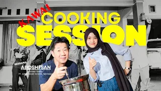 Cooking with Aboshi san