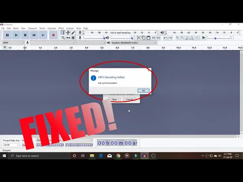 Download MP3 How to Install LAME MP3 Encoder in Audacity (2020)