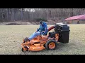 FOR SALE NICE CLEAN SCAG TURF TIGER 61 IN COMMERCIAL MOWER WITH TRIPLE BAGGER 6150
