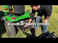 Sleeve Hitch options for your Brinly attachments