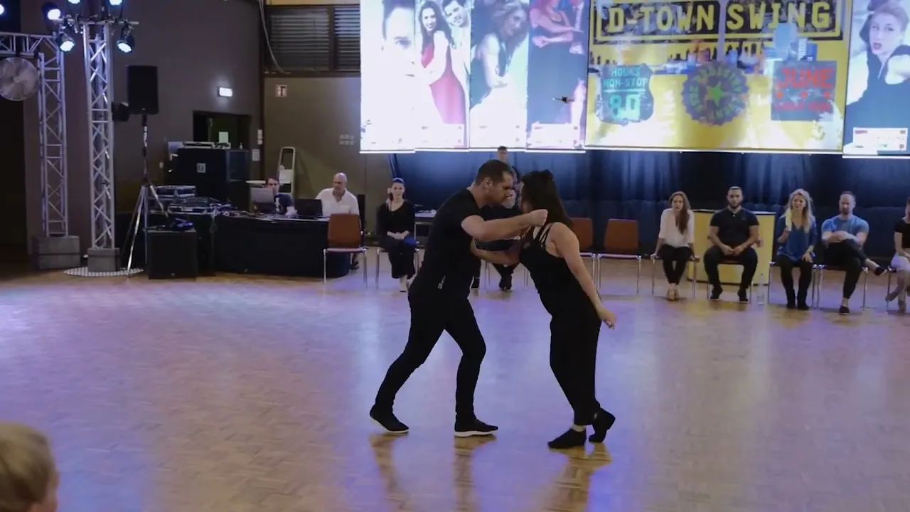 Ludovic Pelegrin & Coleen Man - 3rd place Strictly Open - D-Town Swing 2022