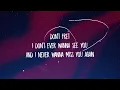 Oliver Tree & Robin Schulz - Miss You (sped up/TikTok Remix) Lyrics