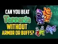 Can You Beat Terraria Without Armor or Buffs HappyDays