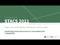 STACS 2021 Exploiting Dense Structures in Parameterized Complexity