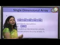 Data Structure Using C Abstract Data Type Arrays By Dr Upasana Pandey AKTU Digital Education