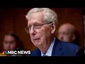 Sen Mitch McConnell says he s out of rehab and recovering at home