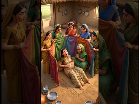 घर में गूँजी बच्चे की पहली किलकारी 🤯 | #shorts #nostalgia #cartoon #story #emotionalstory